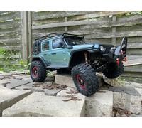 Crawler RC DF-4S Pro Grigio 4WD con LED e argano 1/10-3154