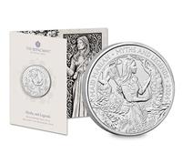CrawleyCoins 2024 Maid Marian Myths And Legends UK £5 Moneta fior di conio Brillante in Confezione sigillata Nuova...