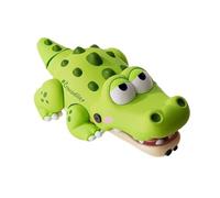 Crawling Toys Electric - Interactive Light Up, Musical Crocodile Toy | 3.94x2.16 In | Sensor-Activated Wiggling Crocodile Toy | Rechargeable Light Up & Musical Crawling Toy for 1-3