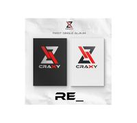CRAXY - Re_ (1st Single Album) CD+Folded Poster (Random ver, + 1 Folded Poster)