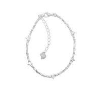 crayfomo Bracciale a forma di stella, Bracciale in acciaio al titanio, Gioielli delicati e versatili, adatto per il pendolarismo quotidiano e l'abbigliamento da dating