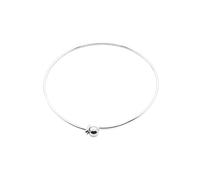 crayfomo Bracciale in acciaio inox placcato moda filo aperto braccialetto per le donne