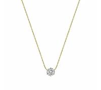 crayfomo Collana Con Ciondolo Zircone A Sei Punte, Stile Geometrico Dolce E Tagliente, Regolabile 31-40cm, Gioielli Versatili, Regalo Perfetto, Unisex