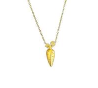 crayfomo Collana Di Carote, Catena A Croce Placcata, Accessori Per Ufficio Alla Moda, Texture Di Ritenzione Del Colore A Lunga Durata, Adatta Per Le Donne