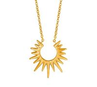 crayfomo Collana geometrica Sunburst Design minimalista unico | Gioielli da donna moderni per datari e feste | Regalo per occasioni speciali