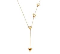 crayfomo Collana in acciaio di titanio, collana leggera e lussuosa, accessori romantici e dolci, adatti per il pendolarismo quotidiano e le folle di incontri