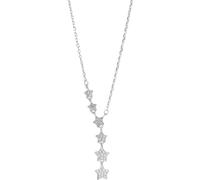 crayfomo Collana Minimalista Con Zircone Star, Diamond Design Lucido, Fashion Commute, Textured, Multi - Scene Adattabile, Adatto Per Le Donne