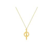 crayfomo Collana Simbolo Del Chiodo, Artigianato Galvanico, Lunghezza Regolabile, Elegante Per I Pendolari, Design Geometrico Unico, Unisex