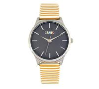 Crayo Aboard Orologio Unisex, Verde/Argento/Grigio/Argento: cracr5603, Bracciale