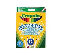 Crayola 12 Bright Colour Supertips Pens