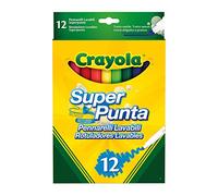 CRAYOLA 12 marcadores lavables T.Stop 7509