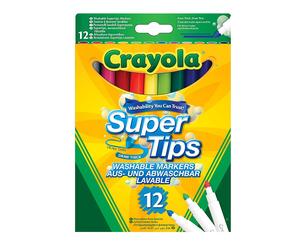 Crayola - 12 superpunta lavabili