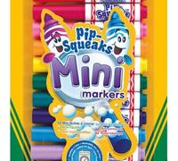 Crayola -14 Mini Pennarelli Lavabili, Formato Pocket, Punta Maxi, Colori Assortiti