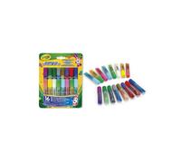CRAYOLA - 16 MINI COLLE GLITTER LAVABILI