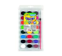 CRAYOLA - 24 ACQUERELLI LAVABILI