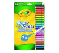 24 Pennarelli SuperPunta lavabili Crayola