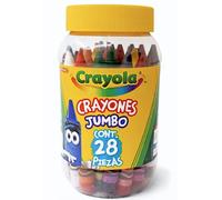 Crayola 28 pastelli a cera jumbo