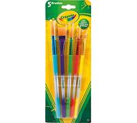 Crayola - 5 Pennelli Taglie Varie, Setole Morbide, per ogni Progetto Creativo, per Scuola e Tempo libero, 3007