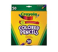 CRAYOLA 50 Matite Colorate, ideali per progetti artistici e creativi