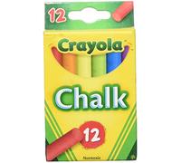CRAYOLA 51-0816 Colore gesso 12PK, (confezione da 1), multicolore, multicolore