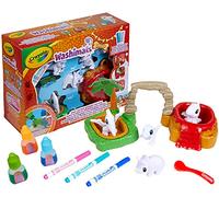 CRAYOLA 74-7459 Washimals Set Attività Dinosauri, per Colorare e fare il Bagnetto ai Cuccioli, Gioco e Regalo per Bambini, Da 3 Anni, Multicolore, 33 x 11 x 24 cm