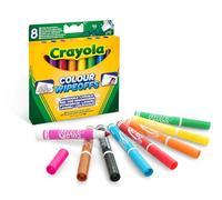 CRAYOLA - 8 pennarelli cancellabili da colorare - Tempo libero - a partire dai 3 anni