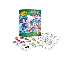 Crayola Album adesivi-Coloring Sonic Crayola