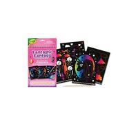 Crayola Album per Scratch Art Activity Book Fantastic Fantasy