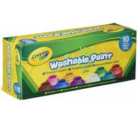 Crayola Bambini Lavabile Disegni 10-PACK 59ML Pentole 3 Anni+ Nuovo