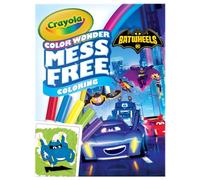 Crayola Batwheels Color Wonder Activity Set, Batman disordinato pagine da colorare per i più piccoli, regalo Batman e giocattoli per bambini, calza Stuffers