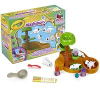 CRAYOLA- Cascata di Dinosauri Washimals, Dinosauri da colorare, Lavare e ricolorare Ancora!