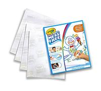 CRAYOLA Color Wonder Album Ricarica, 30 Pagine da Utilizzare con i Pennarelli Color Wonder Senza Macchia e il Magipennello Luminoso, Bianco