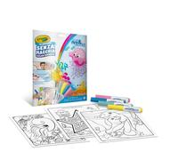 CRAYOLA - Color Wonder, Coloring Set con 18 Pagine da colorare e 4 Pennarelli Senza Macchia, Soggetto Amici del Mare, attività Creativa per Bambini, età 3,4,5 Anni