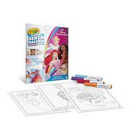 CRAYOLA - Color Wonder, Coloring Set con 18 Pagine da colorare e 4 Pennarelli Senza Macchia, soggetto Disney Princess, Attività Creativa per Bambini, età 3,4,5 Anni, cod. 25-2900