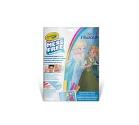 CRAYOLA - Color Wonder, Coloring Set con 18 Pagine da colorare e 4 Pennarelli Senza Macchia, soggetto Frozen, Attività Creativa per Bambini, età 3,4,5 Anni, cod. 75-2664