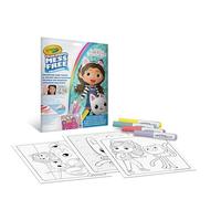 CRAYOLA Color Wonder - Coloring Set con 18 Pagine da Colorare e 4 Pennarelli Senza Macchia, Soggetto Gabby's Dollhouse, Attività Creativa per Bambini da 3 anni, Versione Internazionale, 75-2816