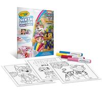 CRAYOLA - Color Wonder, Coloring Set con 18 Pagine da colorare e 4 Pennarelli Senza Macchia, soggetto Paw Patrol, Attività Creativa per Bambini, età 3,4,5 Anni, cod. 25-2909
