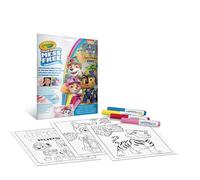 CRAYOLA - Color Wonder, Coloring Set Paw Patrol con 18 Pagine da colorare e 4 Pennarelli Senza Macchia, Versione Internazionale, 75-2814