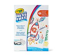 CRAYOLA Color Wonder Mess Free Coloring, pagine da colorare vuote, 50 count, set di ricarica per pagina stampabile, piccolo