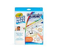 CRAYOLA Color Wonder Mess Free - Set di attività di pittura a inchiostro per impronte digitali, alternativa alla pittura con le dita, regalo per bambini, età 3, 4, 5, 6 anni