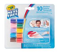CRAYOLA 256394.012, Color Wonder, Set 10 Pennarelli Senza Macchia con Inchiostri Trasparenti, Colori Classici, Punta Maxi, età 3+