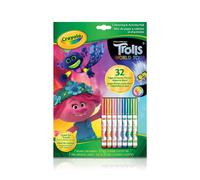 Crayola Coloring & Activity Book - Trolls World Tour