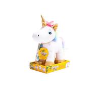 CRAYOLA Colour Me Plush, Peluche Colorabile con 3 Pennarelli, Soggetto Unicorno,