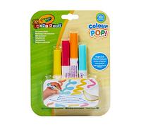 Crayola - Colour Pop, Hobby creativi, 4 x Ricarica pennarelli Lavabili, a Partire da 18 Mesi