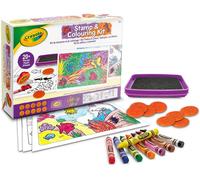CRAYOLA COLOURING AND STANCIL KIT COLORA E DIVERTITI