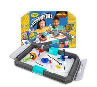 ColourWhirls la Trottola dei Colori, Arena per Sfide con 4 Trottole, Gioco e Regalo Creativo per Bambini, Sfide in Famiglia e con gli Amici , da 6 anni, 74-7697