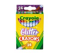CRAYOLA Crayons CT. Glitter, Multi, 24 pezzi (confezione da 1)