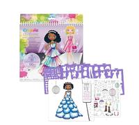 Crayola Creations - Glam Fashion Super Set, Disegna la tua collezione di moda, S