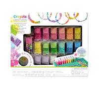 CRAYOLA Creations - Laboratorio delle Perline, Set per Creare Gioielli Personalizzati con 2500 pezzi, Attività Creativa e Regalo per Bambine, da 8 anni, 04-2963