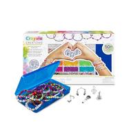 CRAYOLA Creations - Super Set Braccialetti DIY a Tema Musica e Concerti, con 2000+ Perline, Ciondoli, Lettere, Elastici, Valigetta Inclusa. Idea Regalo Creativa per Bambini 8+, 04-2979